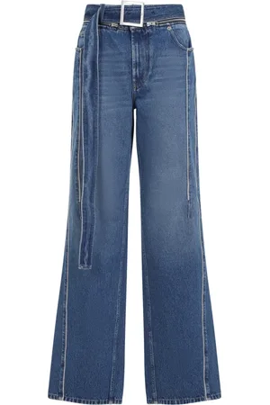 Jean Paul Gaultier Wide Jeans, female, , Size: W26 Cotton Women