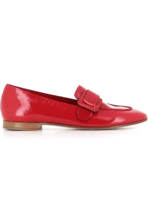 ROBERTO DEL CARLO Loafers, female, , Size: 6 US Patent Leather Flat Sandals