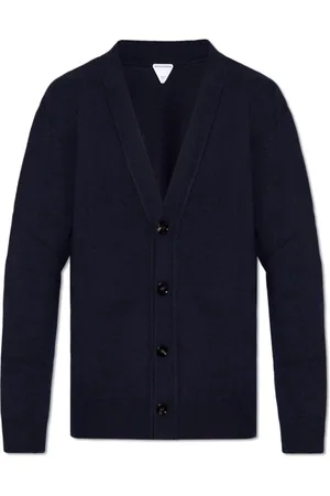Bottega Veneta Cardigans, male, , Size: L Cashmere Cardigan