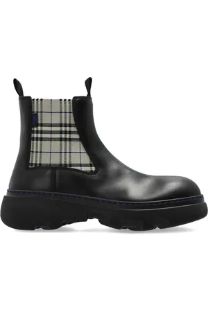 Burberry Chelsea Boots, female, , Size: 9 1/2 US Leather Chelsea Boots Creeper