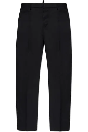 Dsquared2 Straight Trousers, female, , Size: S Trousers with Logo