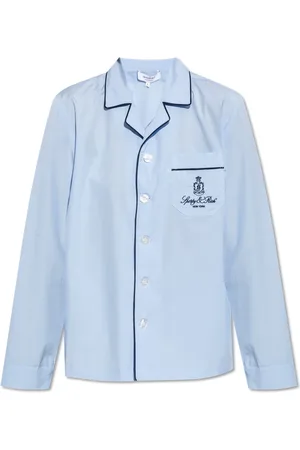 Sporty & Rich Pyjamas, male, , Size: M Pajama Top from the Wall Street Collection