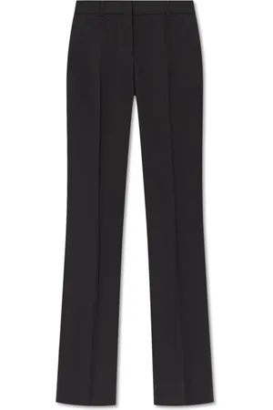 Alexander McQueen Straight Trousers, female, , Size: XS Creased trousers