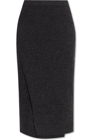 Balenciaga Midi Skirts, female, , Size: S Wool skirt