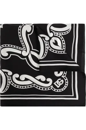 Dolce & Gabbana Silky Scarves, male, , Size: ONE SIZE Silk scarf