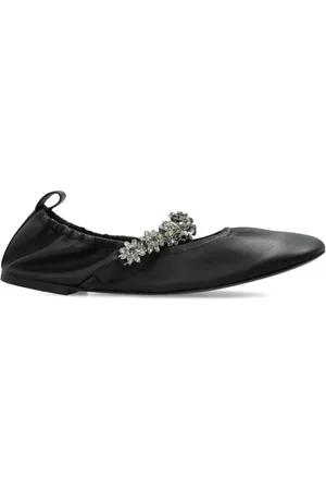 Stella McCartney Ballerinas, female, , Size: 7 US Ballet Flats Elsa with Crystal Strap
