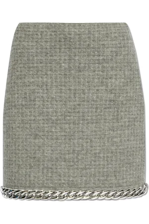 Tory Burch Short Skirts, female, , Size: S Skirt with Wool Finish