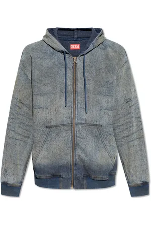Diesel Zip-throughs, male, , Size: 2XL Hoodie D-Hari-Fsf