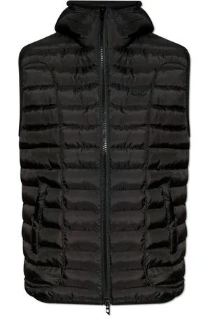 Diesel Vests, male, , Size: XS Hooded Vest W-Temple