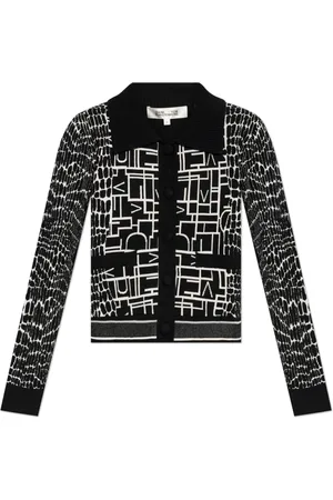 Diane von Furstenberg Cardigans, female, , Size: L Button-up cardigan