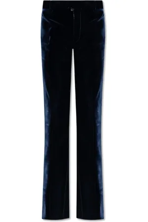 Dsquared2 Straight Trousers, male, , Size: S Velour Pants