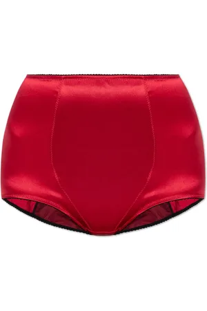 Dolce & Gabbana Bottoms, female, , Size: 2XS Silk high-waisted briefs