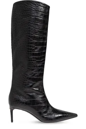 Dolce & Gabbana High Boots, female, , Size: 9 US Leather heeled boots