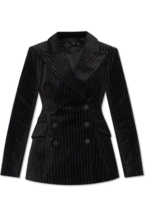 AllSaints Blazers, female, , Size: 2XS Velvet blazer Seventh