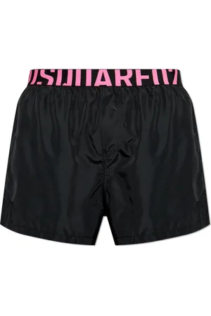Dsquared2 Beachwear, male, , Size: M Swim shorts with logo