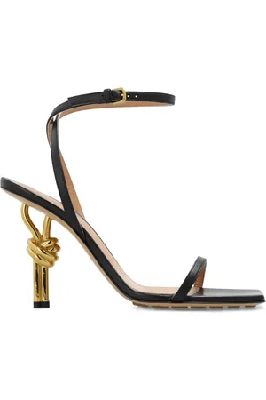 Bottega Veneta High Heel Sandals, female, , Size: 7 US Knot Heeled Sandals