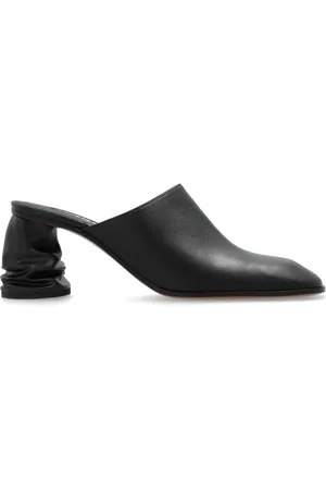 Alexander McQueen Heeled Mules, female, , Size: 7 US Leather heeled mules
