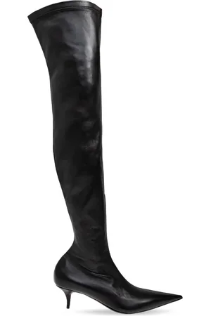 Balenciaga Over-knee Boots, female, , Size: 7 US Heeled boots