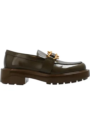 Bottega Veneta Loafers, female, , Size: 9 US Monsieur Leather Loafers