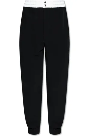 Alexander McQueen Slim-fit Trousers, male, , Size: M Woolen trousers