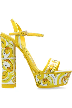 Dolce & Gabbana High Heel Sandals, female, , Size: 9 1/2 US Platform sandals