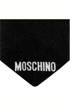 Moschino Winter Scarves, unisex, , Size: ONE SIZE Shawl with logo