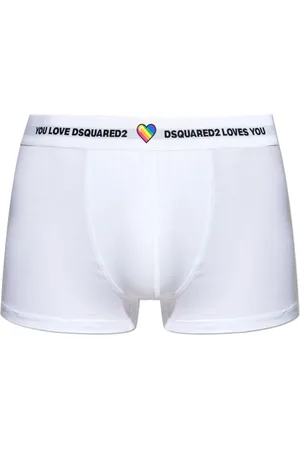 Dsquared2 Bottoms, male, , Size: XL Boxer Shorts with Logo