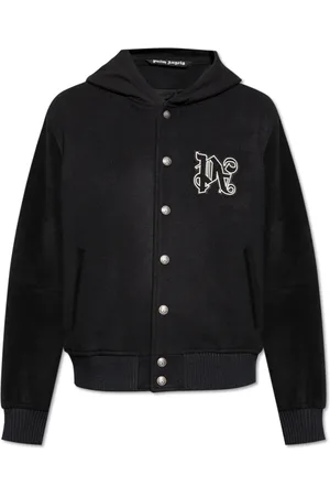 Palm Angels Bomber Jackets, male, , Size: XL Hooded Jacket