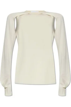 Helmut Lang Blouses, female, , Size: L Top with detachable long sleeves