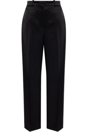 Lanvin Wide Trousers, female, , Size: S Pleat-front Trousers