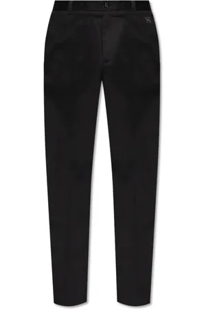 Dolce & Gabbana Slim-fit Trousers, male, , Size: L Cotton trousers