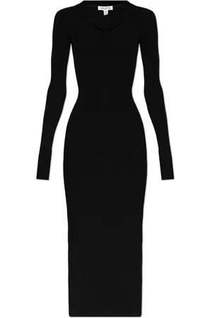 Alaïa Knitted Dresses, female, , Size: XS Ribbed Dress