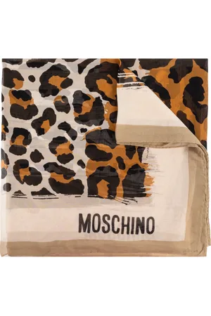Moschino Silky Scarves, unisex, , Size: ONE SIZE Silk scarf with animal motif