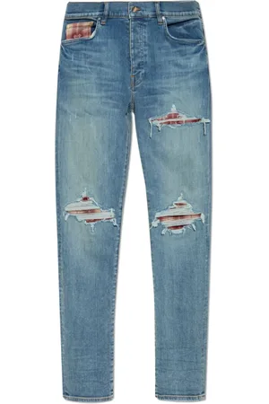 AMIRI Skinny Jeans, male, , Size: W33 L34 Jeans with patches