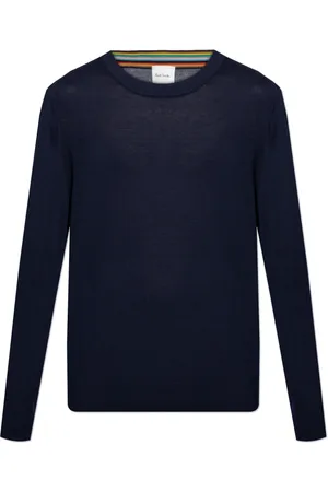 Paul Smith Round-neck Knitwear, male, , Size: L Wool Sweater