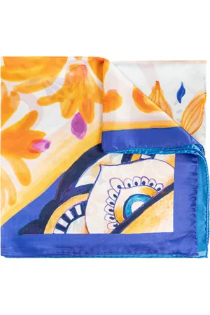 Moschino Silky Scarves, unisex, , Size: ONE SIZE Silk scarf with print