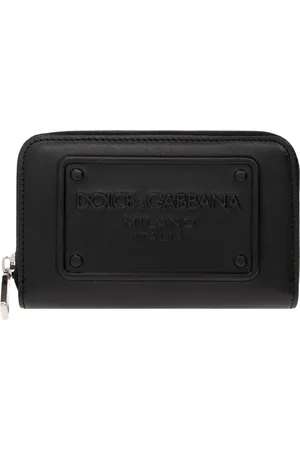 Dolce & Gabbana Wallets & Cardholders, male, , Size: ONE SIZE Leather card holder