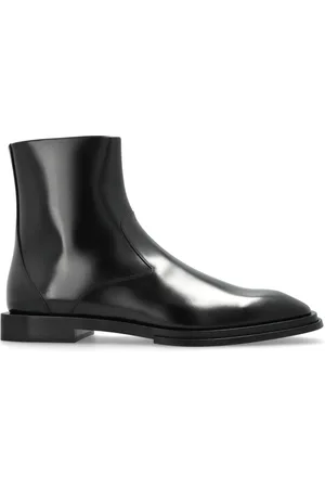 Alexander McQueen Ankle Boots, male, , Size: 9 US Leather shoes