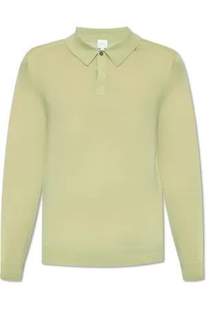 Paul Smith V-neck Knitwear, male, , Size: 2XL Wool Polo Sweater