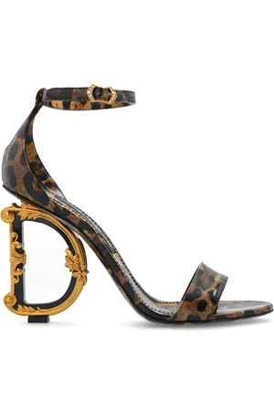Dolce & Gabbana High Heel Sandals, female, , Size: 10 US ‘Baroque’ heeled sandals