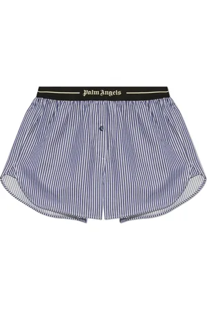 Palm Angels Short Shorts, female, , Size: XS Striped Pattern Shorts
