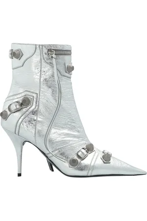 Balenciaga Heeled Boots, female, , Size: 10 US Cagole heeled ankle boots