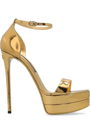Dolce & Gabbana High Heel Sandals, female, , Size: 8 1/2 US Platform sandals