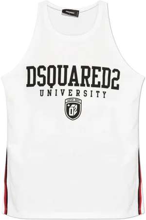 Dsquared2 Sleeveless Tops, male, , Size: XL Sleeveless T-shirt