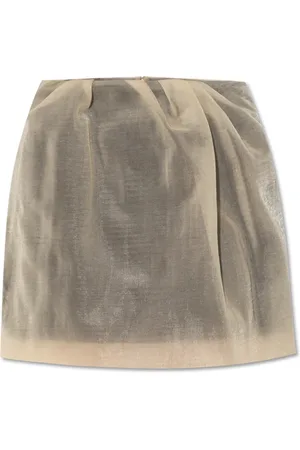 Alexander McQueen Short Skirts, female, , Size: XS Skirt with Ruching