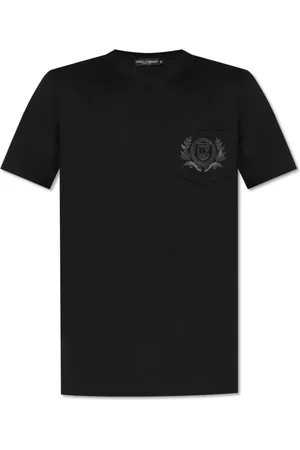 Dolce & Gabbana T-Shirts, male, , Size: S T-shirt with pocket
