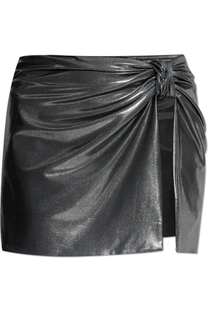 MISBHV Short Skirts, female, , Size: XL Short skirt with metallic finish