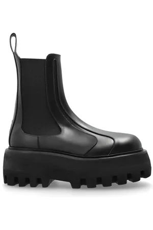 Alexander McQueen Chelsea Boots, male, , Size: 11 US Leather ankle boots
