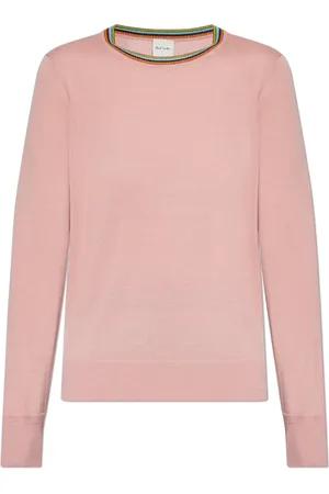 Paul Smith Round-neck Knitwear, female, , Size: M Wool Sweater
