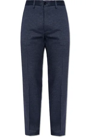 Etro Chinos, male, , Size: 2XL Patterned pleat-front trousers